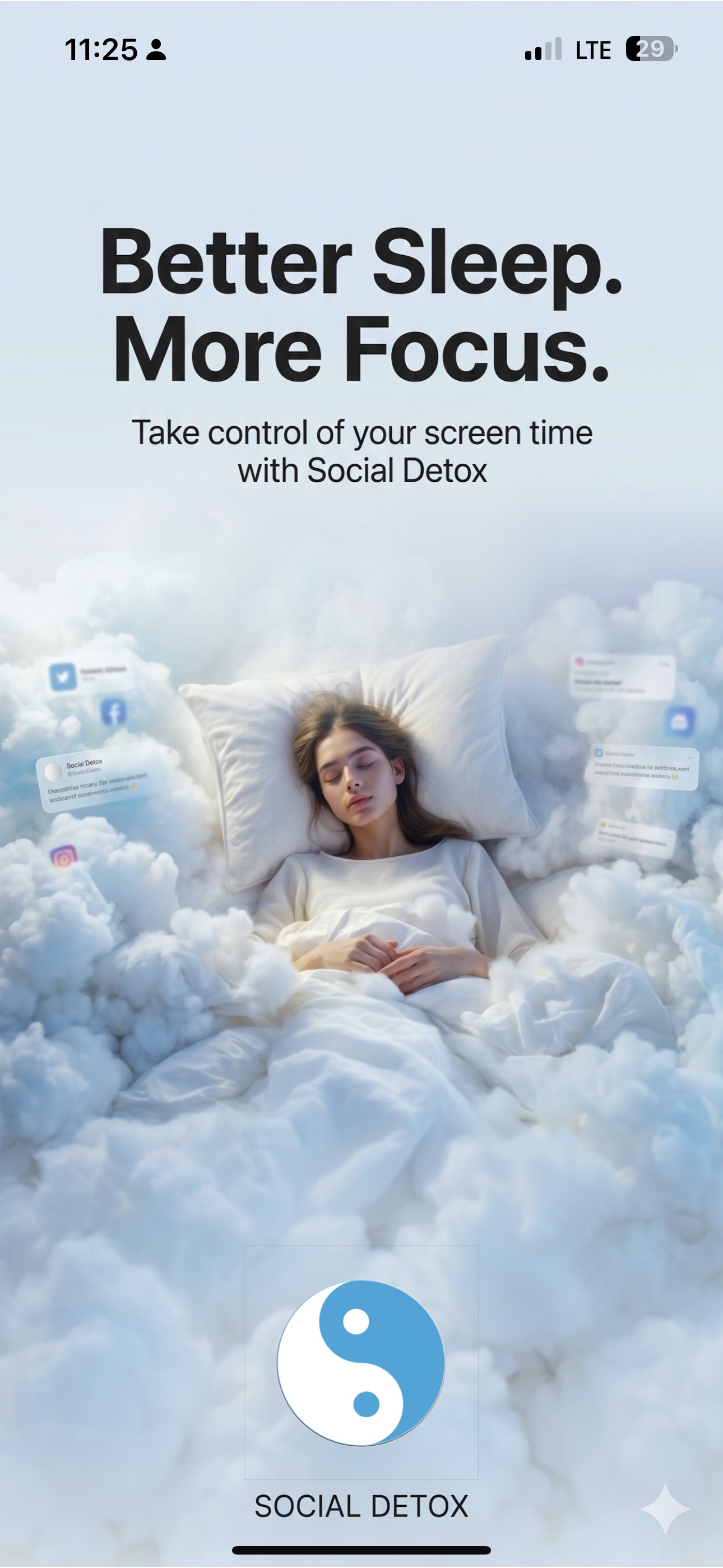 Better sleep, more focus — Social Detox